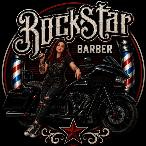 RockStar Barber logo